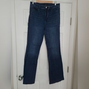 NWOT Ann Taylor Tall Dark Blue Boot Cut Jeans